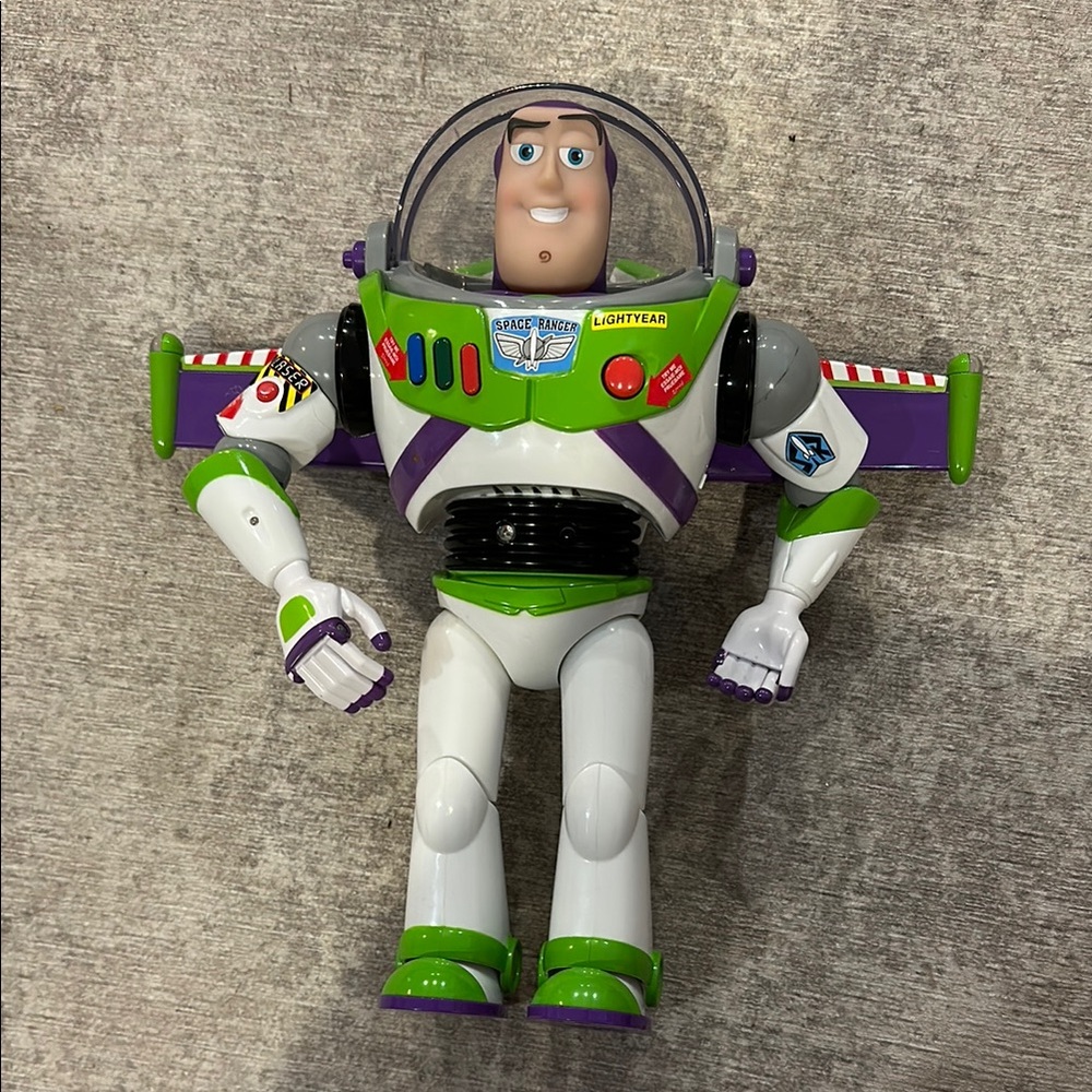 Buzz Lightyear Action Figure - Green and Purple